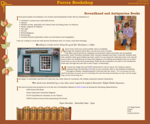 Forres Antiquarian Bookshop